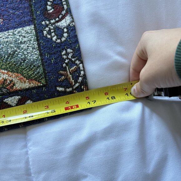 Vintage Set of 10 Coastal Nautical Beach Lighthouse Placemats Reversible 17x11 - Picture 3 of 7